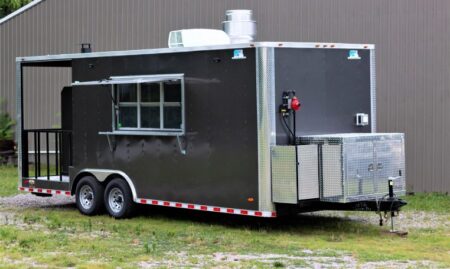 8.5x22 Equipped BBQ Trailer