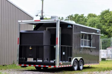 8.5×22 Equipped BBQ Trailer