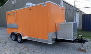 7×16 Equipped Food Trailer